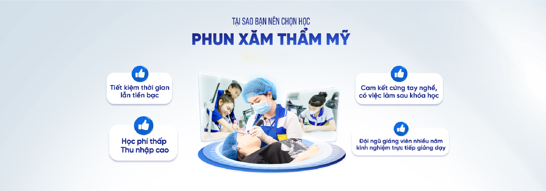 Khoá Học Phun Xăm Thẩm Mỹ