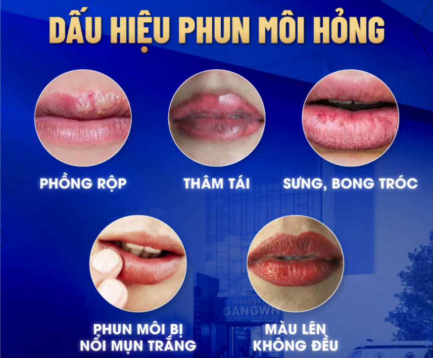 Cách Khắc Phục Tình Trạng Phun Môi Không Lên Màu