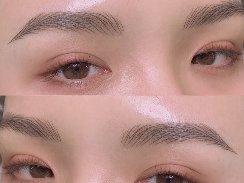 Phun Mày Ombre Và Hairstrokes: Nên Chọn Kỹ Thuật Nào?